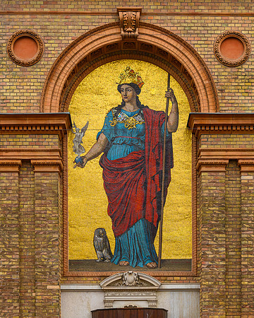 Mosaic along the Wein River