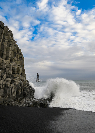Reynisfjara black sand beach