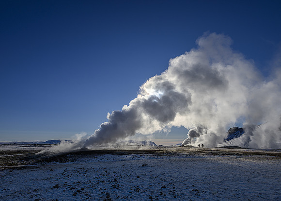 Hverir geothermal area, northern Iceland