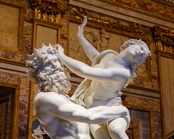 Detail, Abduction of Proserpina (by Bellini)