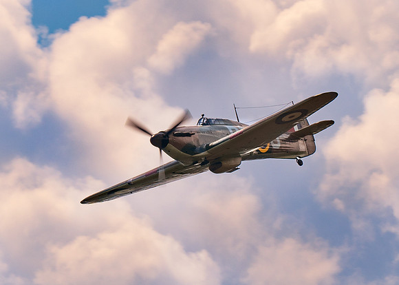 Hawker Hurricane, one of the two mainstays of RAF Fighter Command during the Battle of Britain