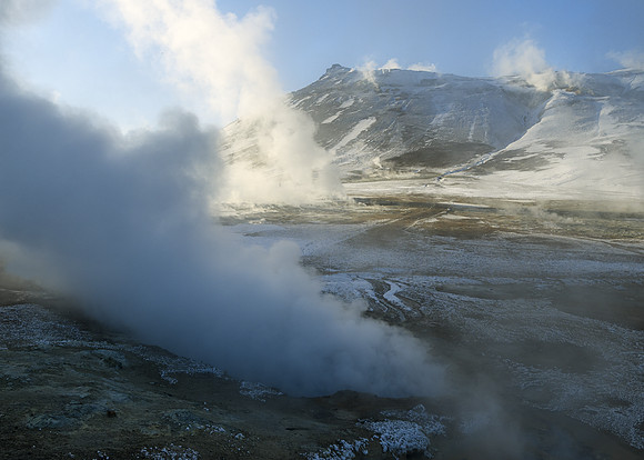 Hverir geothermal area, northern Iceland