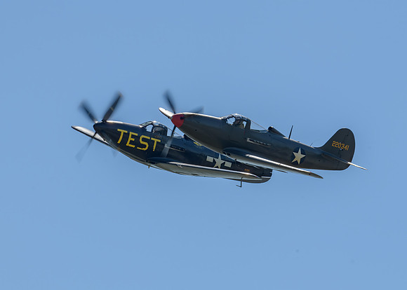 P-63 Kingcobra and P-39 Airacobra
