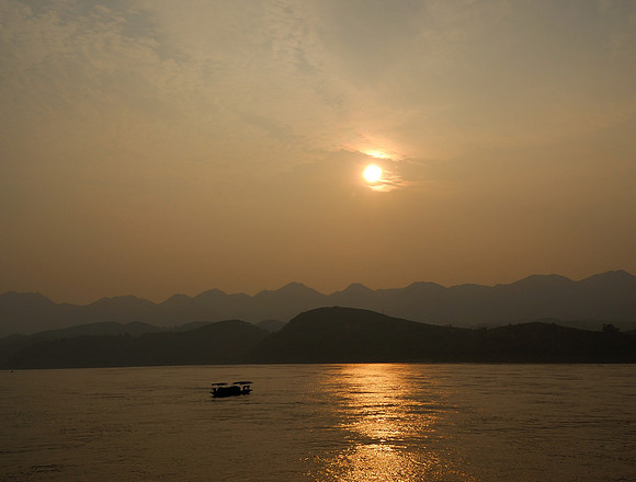 Sunset, Yangtze River, China