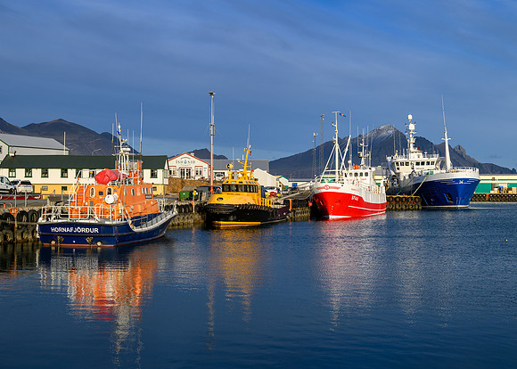 Fishing port, Höfn